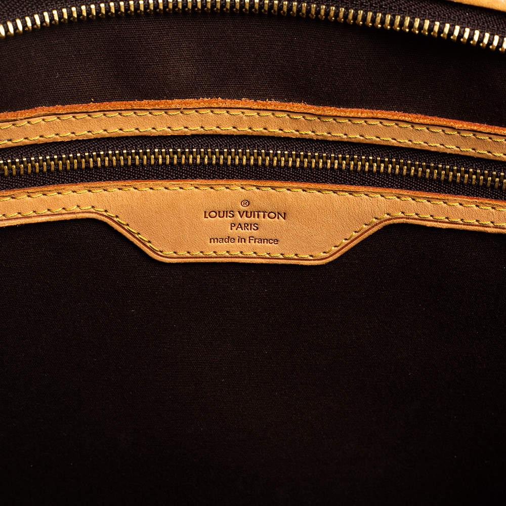 Louis Vuitton Amarante Monogram Vernis Brea GM Bag 6