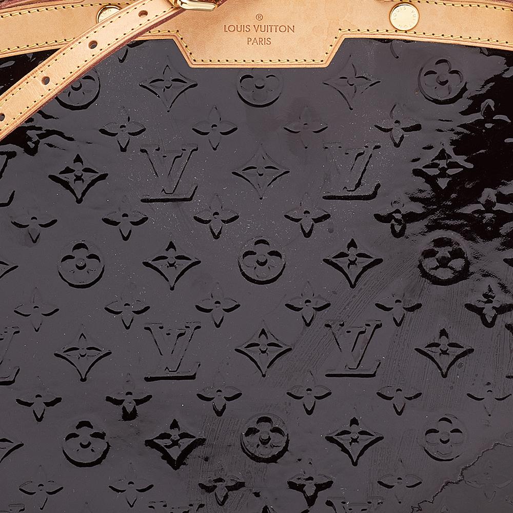 Louis Vuitton Amarante Monogram Vernis Brea GM Bag 3