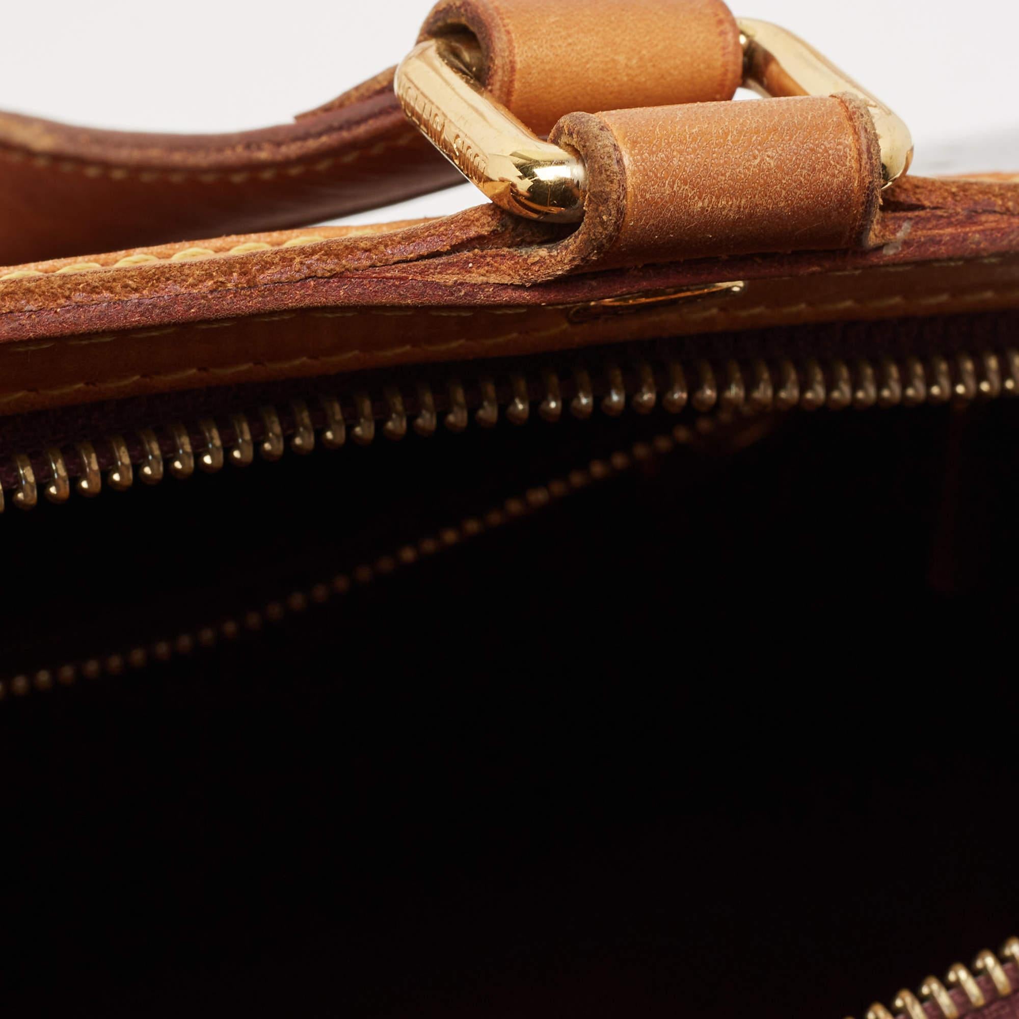 Louis Vuitton Amarante Monogram Vernis Brea GM Bag For Sale 9