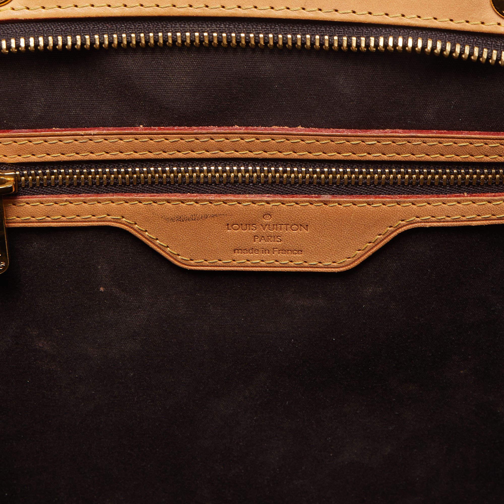 Louis Vuitton Amarante Monogram Vernis Brea GM Bag 9