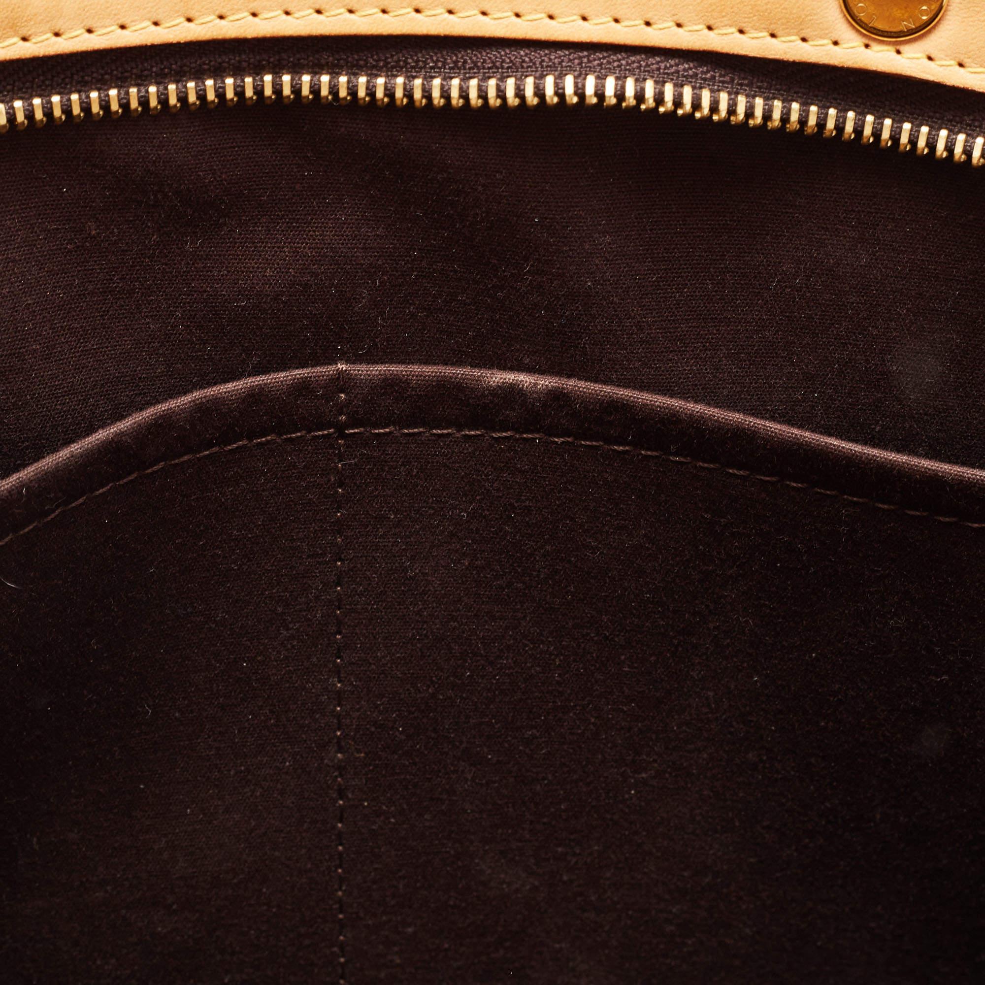 Louis Vuitton Amarante Monogram Vernis Brea GM Bag For Sale 11