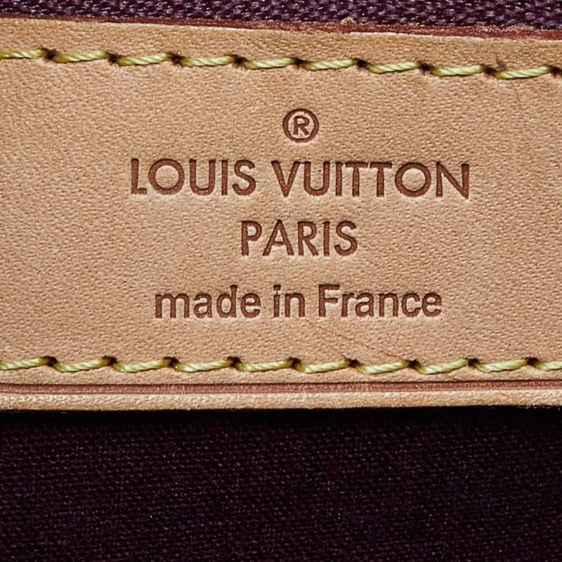 Louis Vuitton Amarante Monogram Vernis Brea GM Bag 1