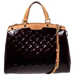 Louis Vuitton Amarante Monogram Vernis Brea GM Bag