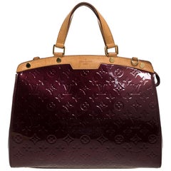 Louis Vuitton Amarante Monogram Vernis Brea GM Bag