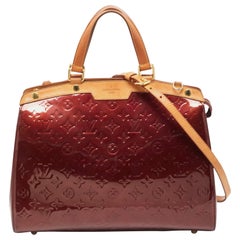 Louis Vuitton Amarante Monogram Vernis Brea GM Bag