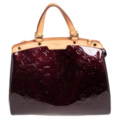 Louis Vuitton Amarante Monogram Vernis Brea GM Bag – The Closet