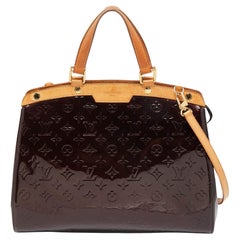 Louis Vuitton Amarante Monogram Vernis Brea GM Bag