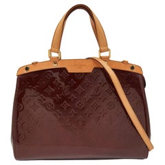 Louis Vuitton Amarante Monogram Vernis Brea GM Bag