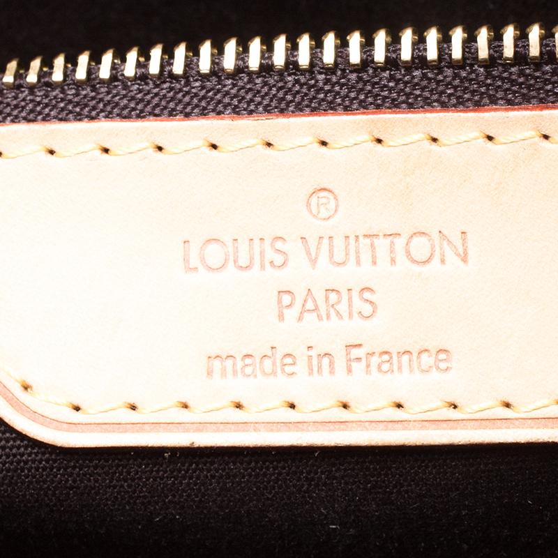 Louis Vuitton Amarante Monogram Vernis Brea MM Bag 5