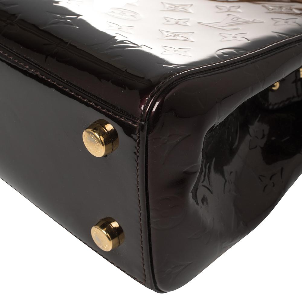 Louis Vuitton Amarante Monogram Vernis Brea MM Tasche 5