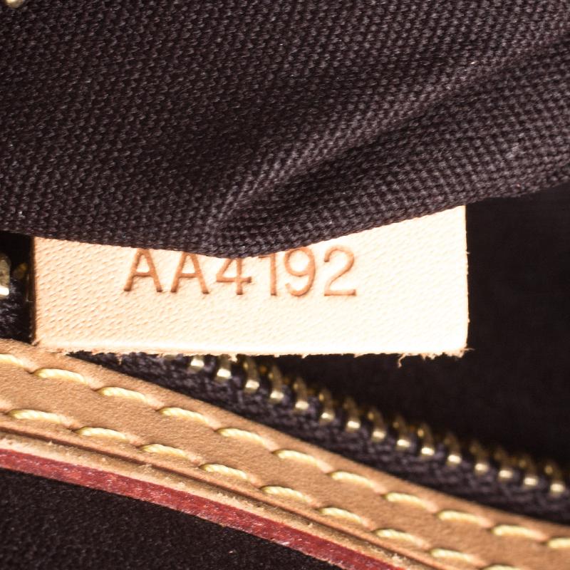 Louis Vuitton Amarante Monogram Vernis Brea MM Bag 6