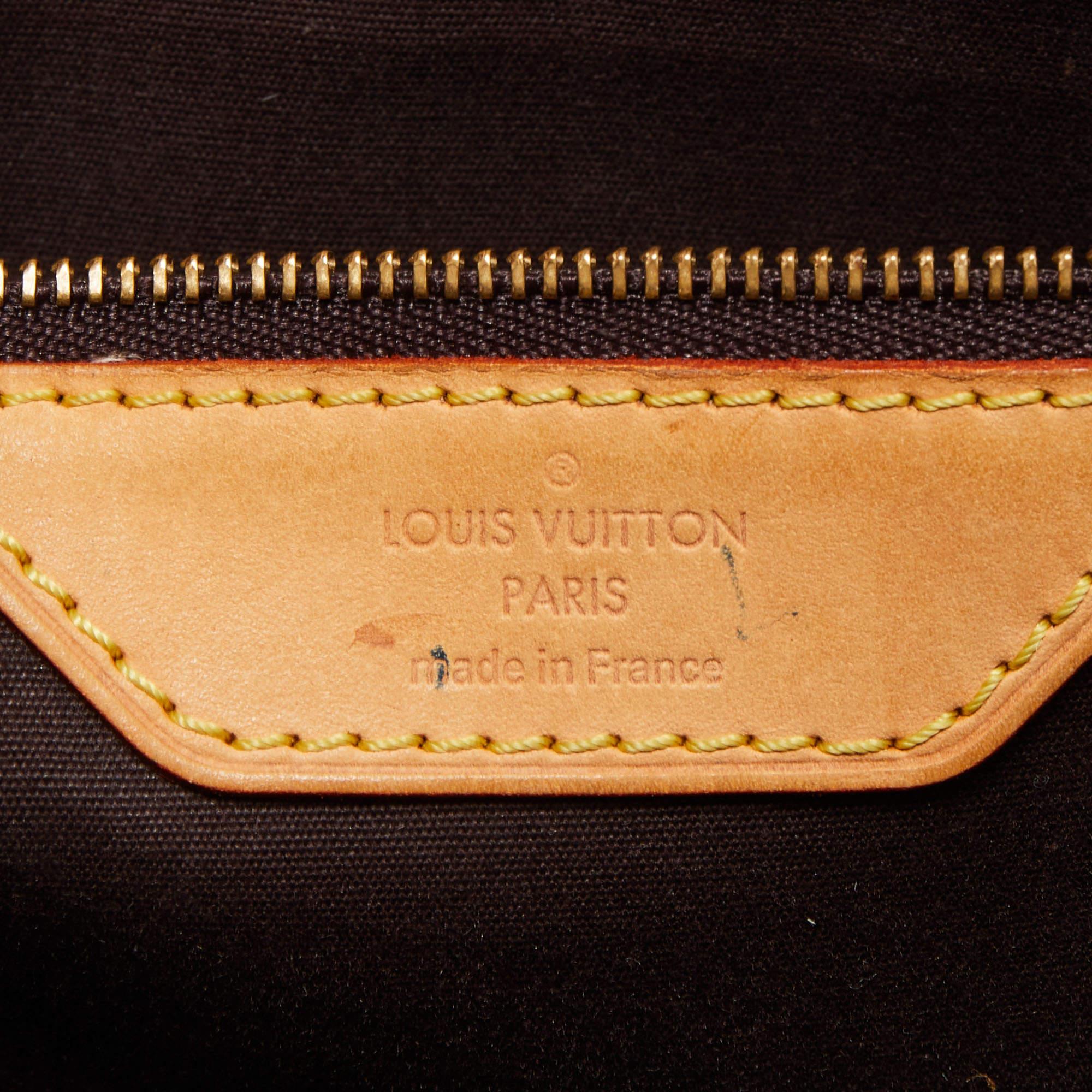 Louis Vuitton Amarante Monogram Vernis Brea MM Bag 9