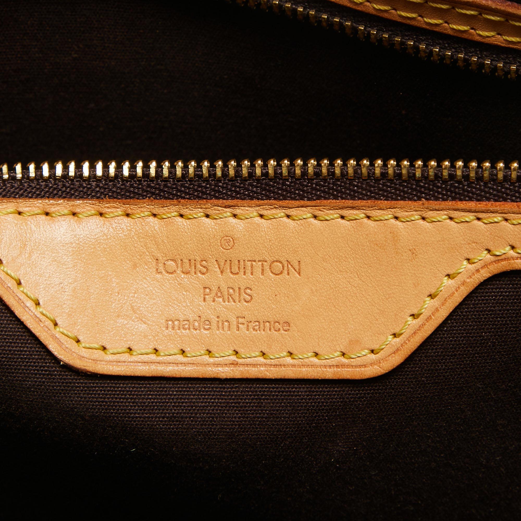 Louis Vuitton Amarante Monogram Vernis Brea MM Bag 11