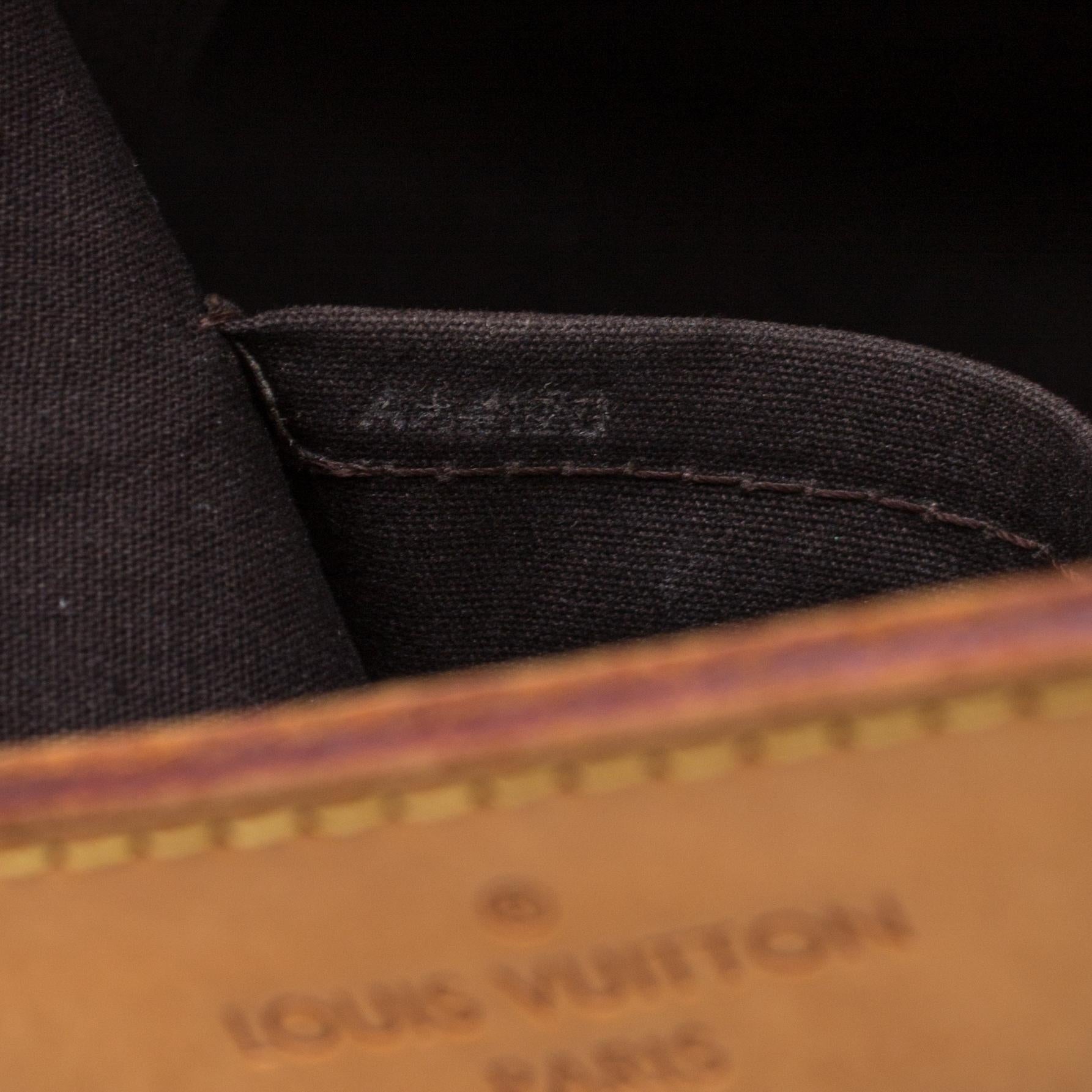 Louis Vuitton Amarante Monogram Vernis Brea MM Bag 1