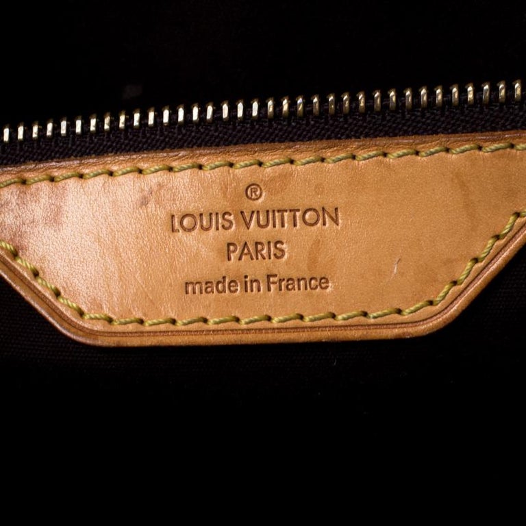 LOUIS VUITTON Amarante Monogram Vernis Brea MM Tote Bag - 01410 –  Fingertips Vintage