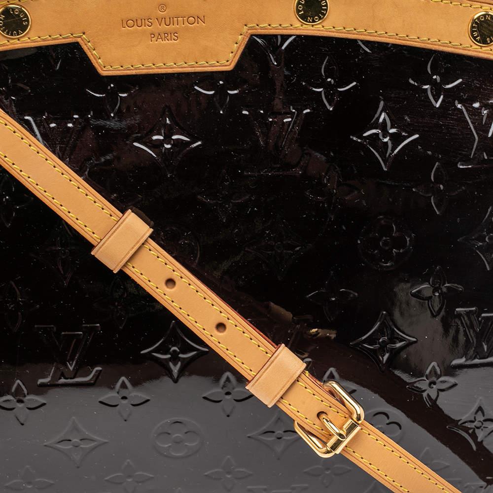 Louis Vuitton - Sac Brea MM Amarante avec monogramme 3
