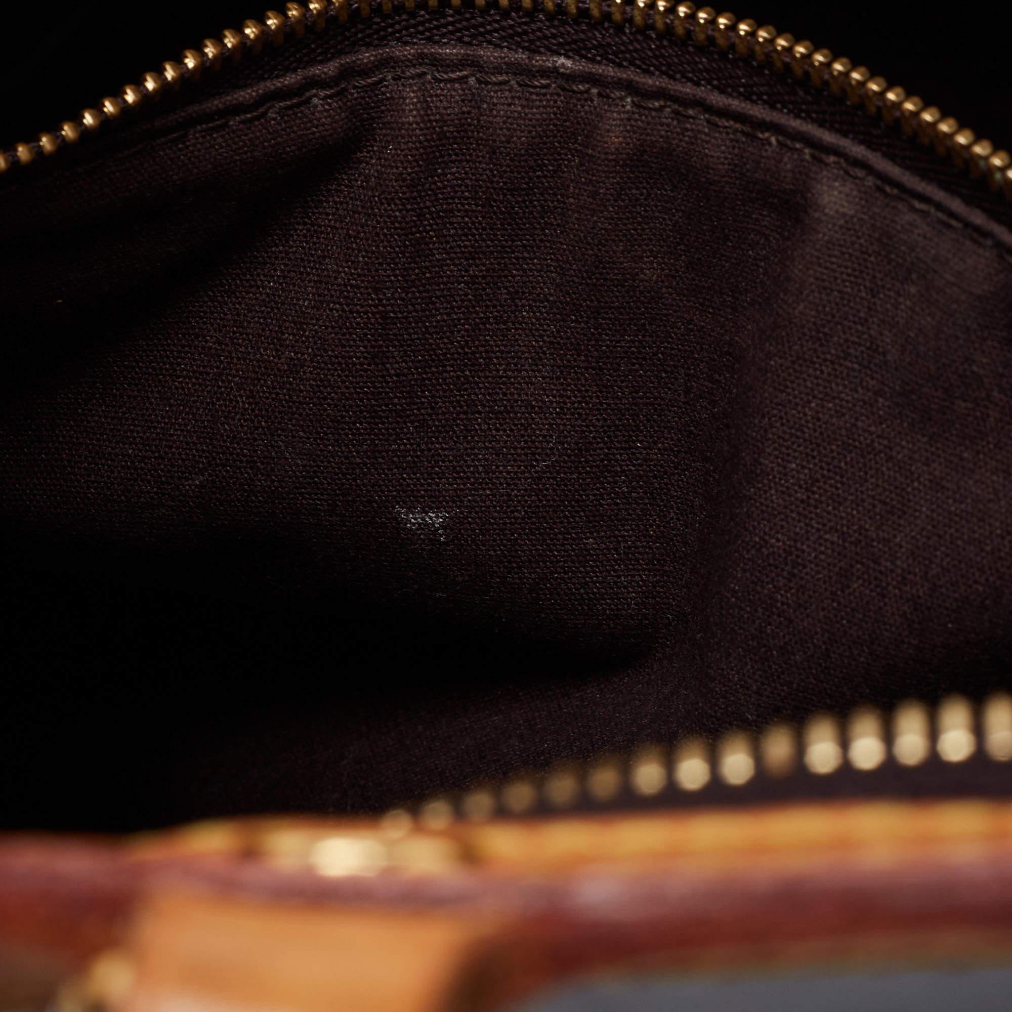 Louis Vuitton Amarante Monogram Vernis Brea MM Bag 5