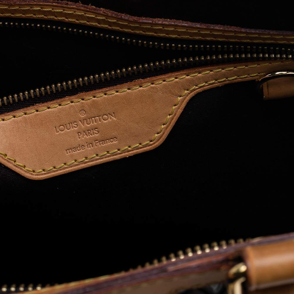 Louis Vuitton - Sac Brea MM Amarante avec monogramme 5