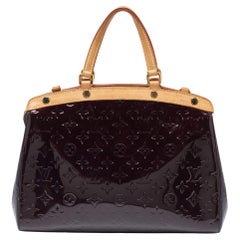 Louis Vuitton Amarante Monogram Vernis Brea MM Bag