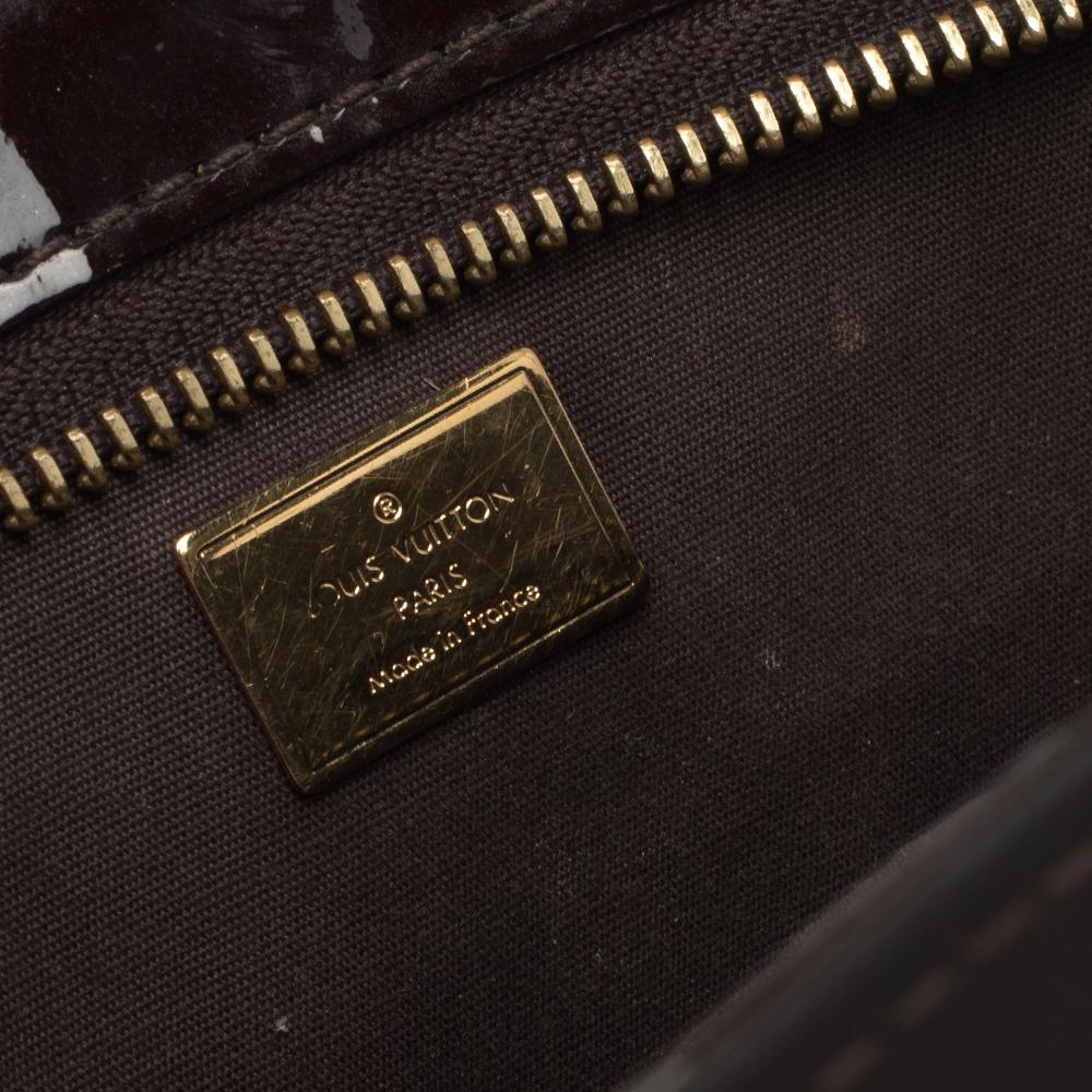 Louis Vuitton Amarante Monogram Vernis Brea PM NM Bag 5