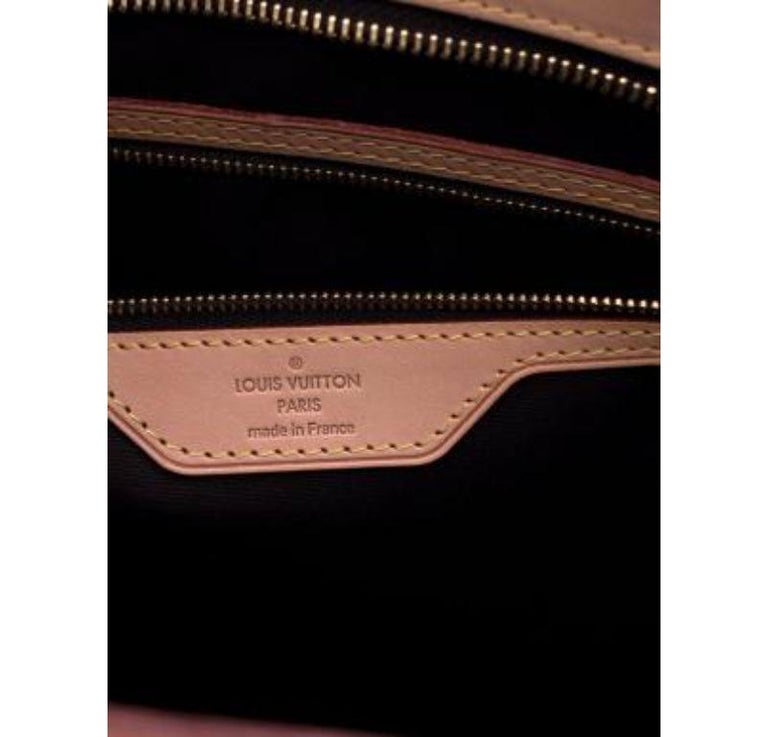 Louis Vuitton Amarante Monogram Vernis Brea Tote For Sale at 1stDibs