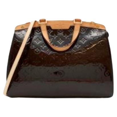Louis Vuitton Perle Monogram Vernis Brea MM Bag at 1stDibs