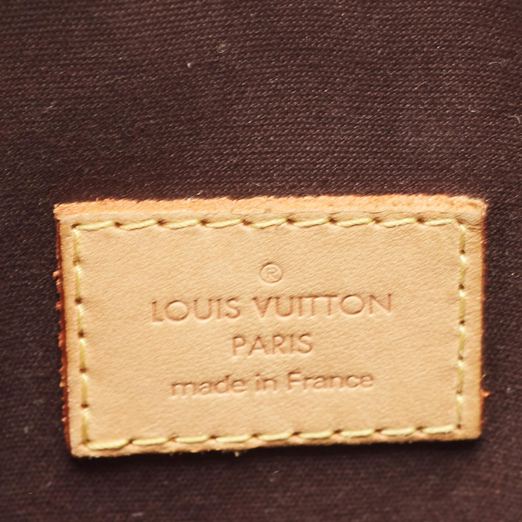 Louis Vuitton Amarante Monogram Vernis Brentwood Bag 7