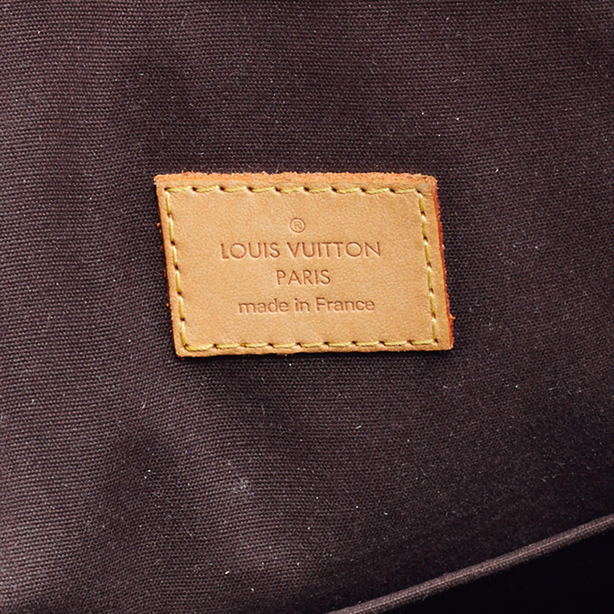 Louis Vuitton Amarante Monogram Vernis Brentwood Bag 9