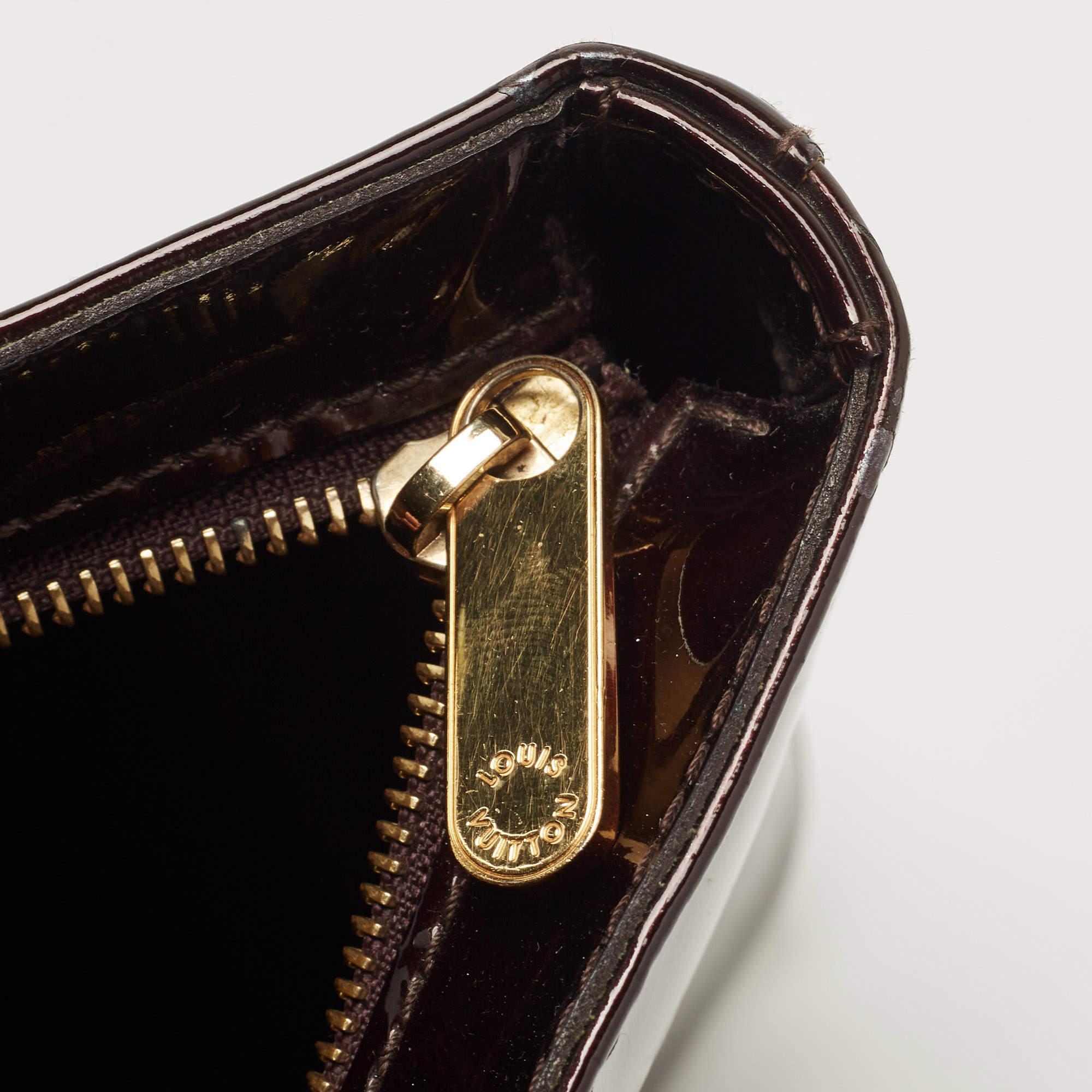 Louis Vuitton Amarante Monogram Vernis Brentwood Bag 10