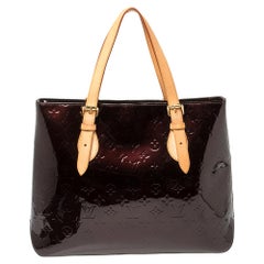 Louis Vuitton Amarante Monogram Vernis Brentwood Bag