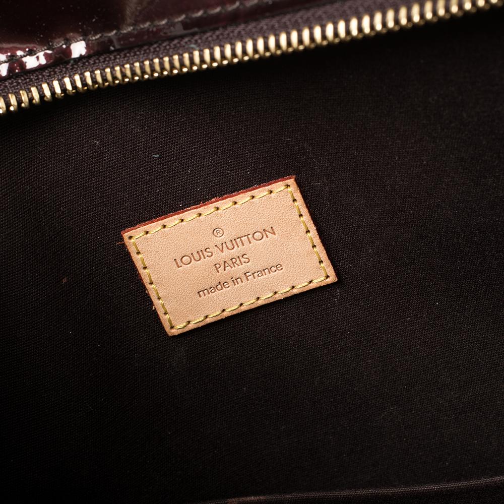 Louis Vuitton Amarante Monogram Vernis Brentwood Bag 1