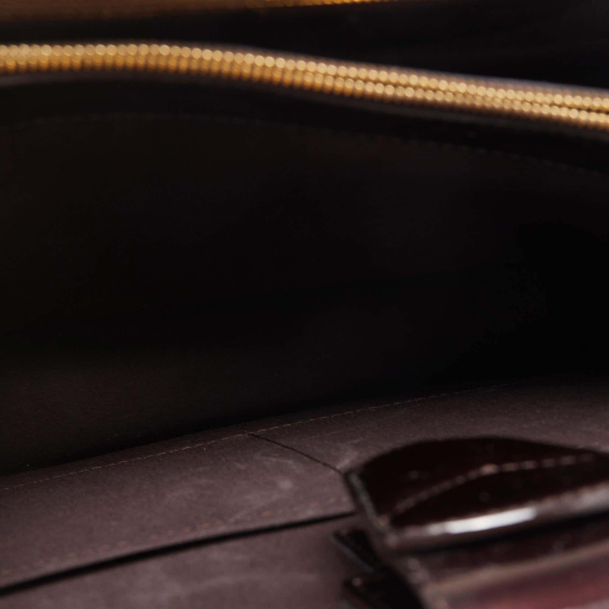 Louis Vuitton Amarante Monogram Vernis Deesse GM Bag For Sale 7