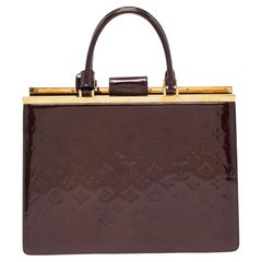 Louis Vuitton Amarante Monogram Vernis Deesse GM Bag