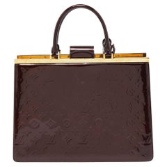 Louis Vuitton Amarante Monogram Vernis Deesse GM Bag