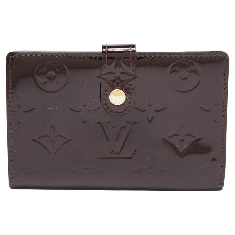 Louis Vuitton Gray Monogram Vernis Walker Wallet - Ann's Fabulous