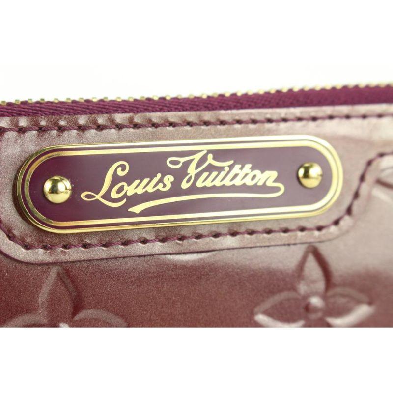 Llavero Louis Vuitton Amarante Monogram Vernis Bolsa NM Pochette Cles en venta 5