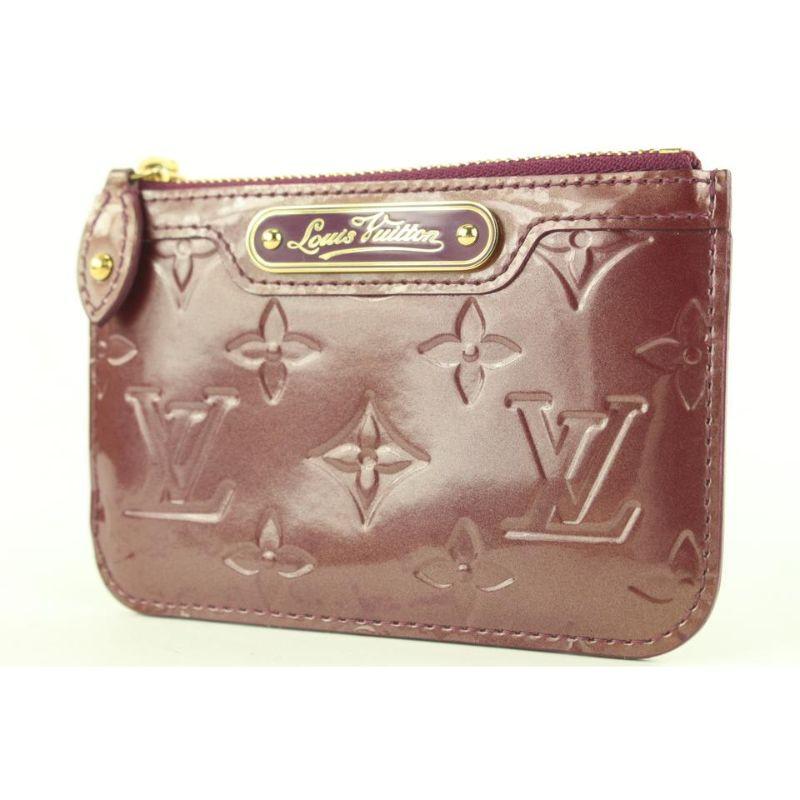 Louis Vuitton Monogram Key Cles Coin Purse Wallet 