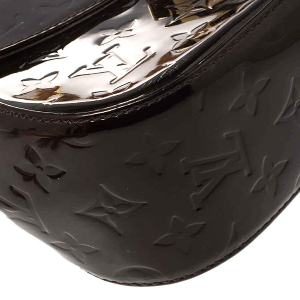 Louis Vuitton Amarante Monogram Vernis Leather Bellflower GM Bag 5