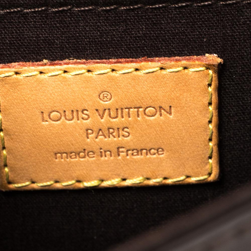Louis Vuitton Amarante Monogram Vernis Leather Bellflower GM Bag 4