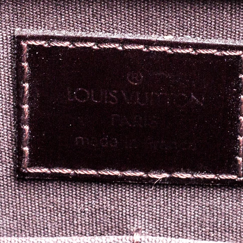 Women's Louis Vuitton Amarante Monogram Vernis Leather Deesse GM Bag