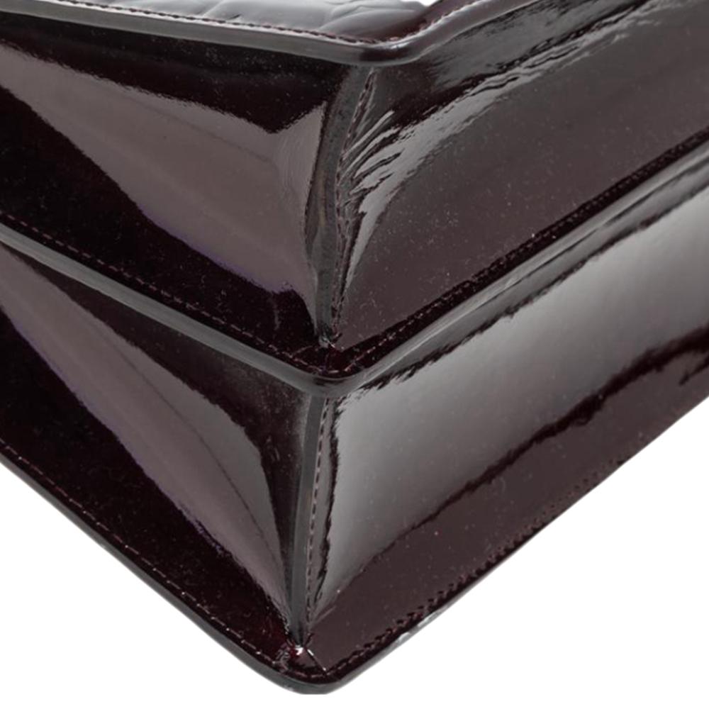 Louis Vuitton Amarante Monogram Vernis Leather Deesse GM Bag 2