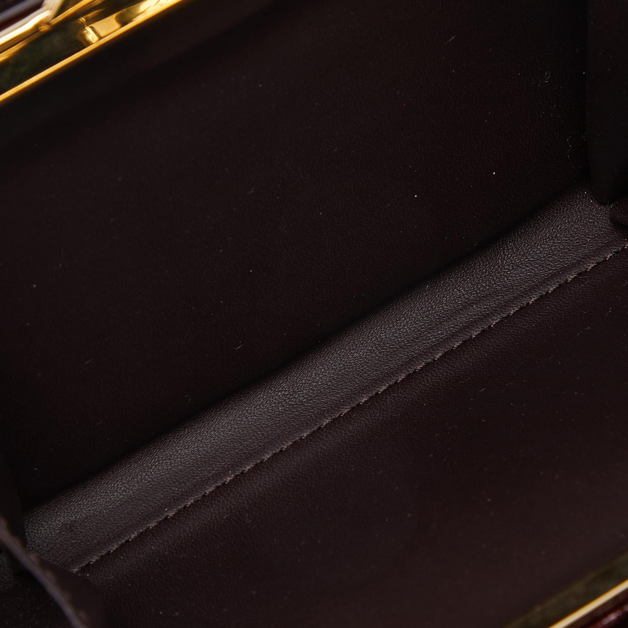Louis Vuitton Amarante Monogram Vernis Leather French Wallet For Sale 3