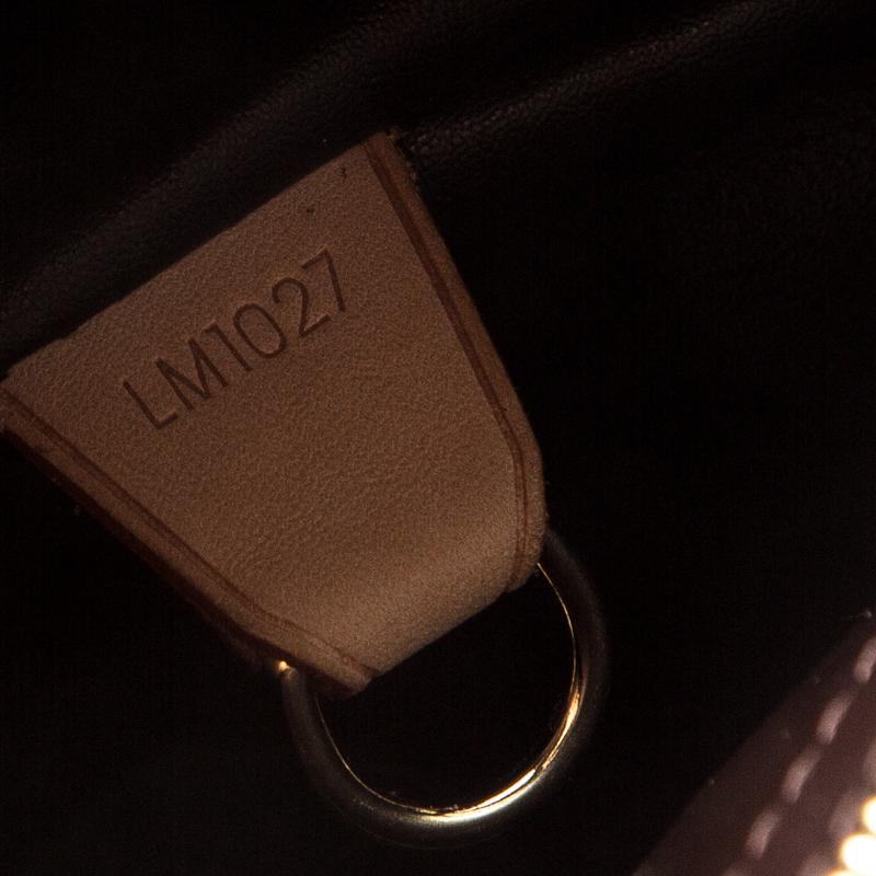 Louis Vuitton Amarante Monogram Vernis Leather Houston Bag 2