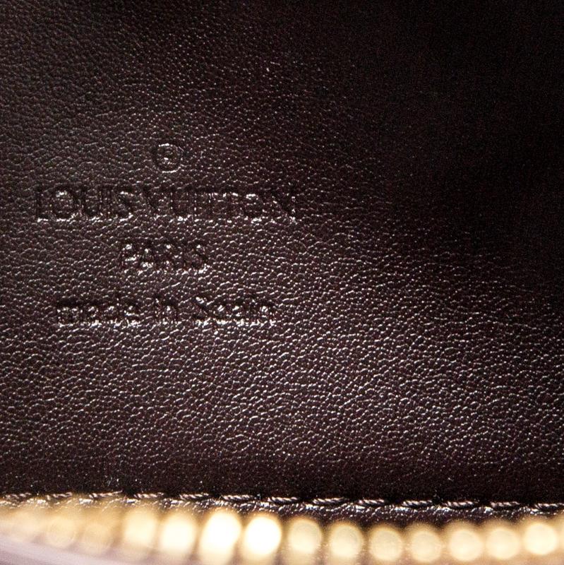 Louis Vuitton Amarante Monogram Vernis Leather Houston Bag 3