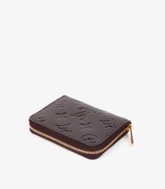 Louis Vuitton Amarante Monogram Vernis Leather Zippy Coin Purse
