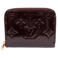 Louis Vuitton Amarante Monogram Vernis Leather Zippy Coin Purse
