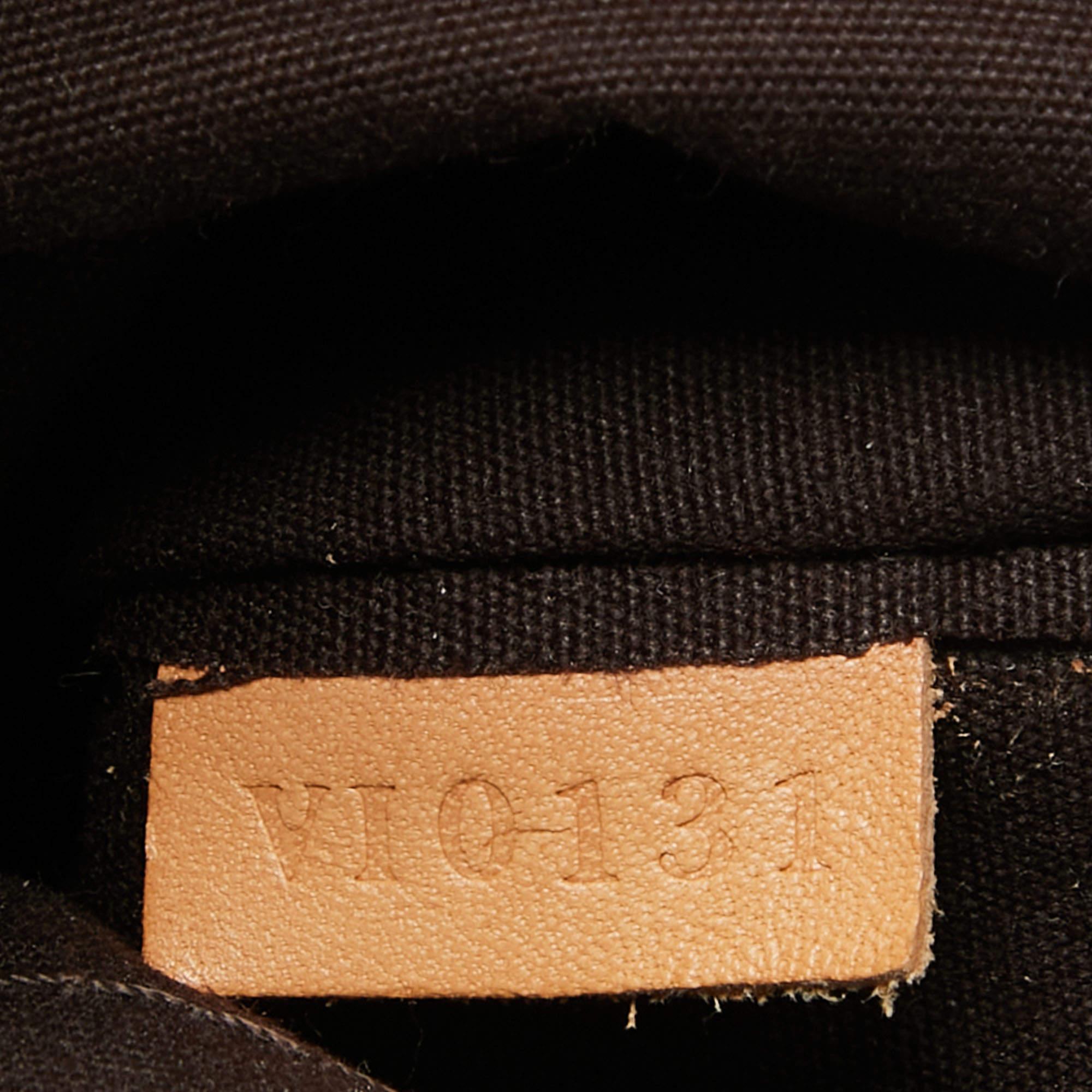 Louis Vuitton Amarante Monogram Vernis Melrose Avenue Bag For Sale 7