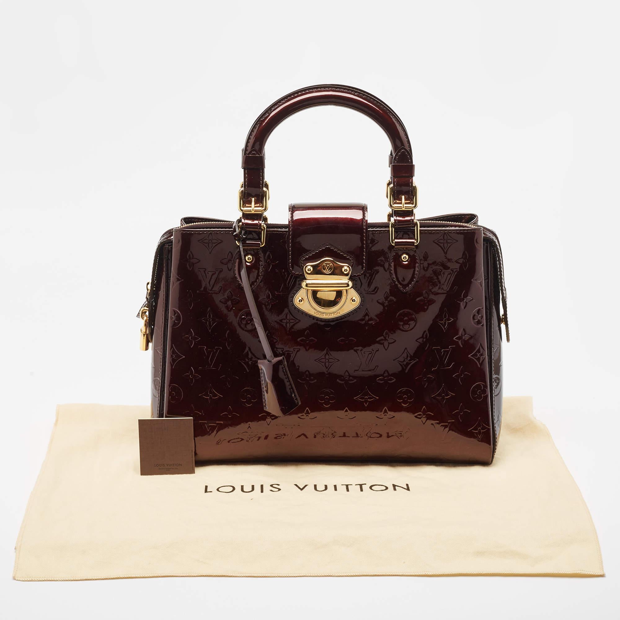 Borsa louis vuitton nera lucida best sale