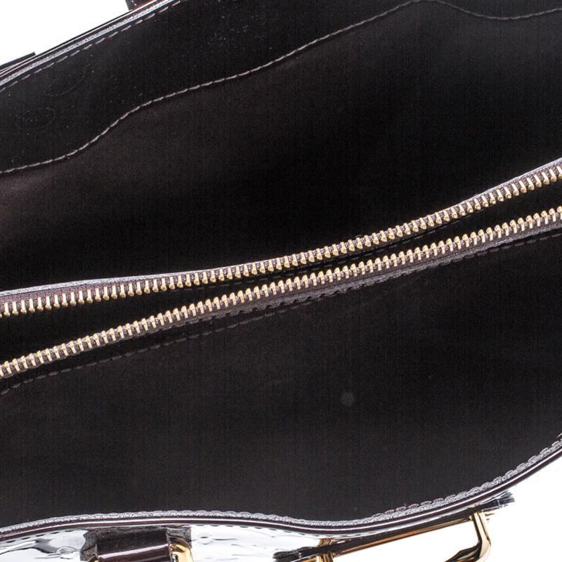 Louis Vuitton Amarante Monogram Vernis Melrose Avenue Bag 2