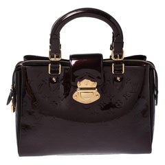 Louis Vuitton Louis Vuitton Amarante Monogrammierte Vernis Melrose Avenue Tasche